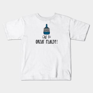Off to Great Places Cruise Vacation Kids T-Shirt
